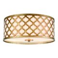 Elk Home Arabesque 15'' Wide 2-Light Flush Mount - Bronzed Gold 75134/2